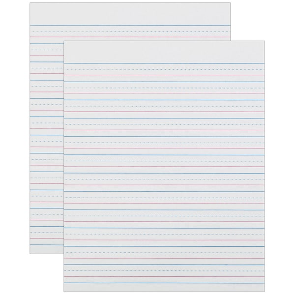 Zaner-Bloser Zaner-Bloser™ Sulphite Handwriting Paper, 8 x 10.5, 500 Shts/Pk, PK2 ZP2413 - main